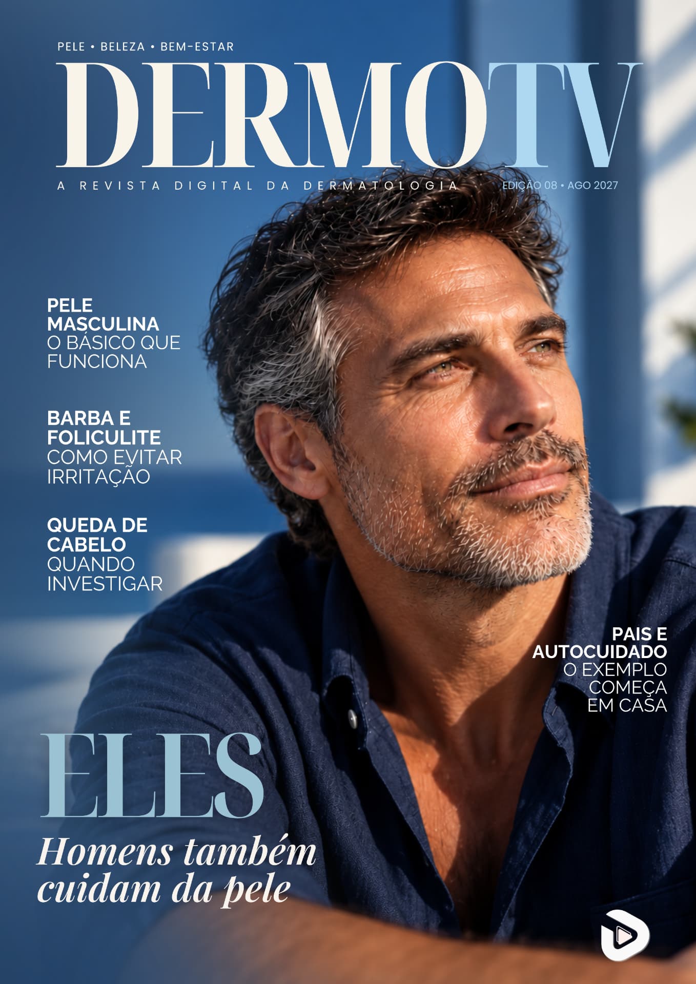 Capa DermoTV Agosto 2027 — Eles